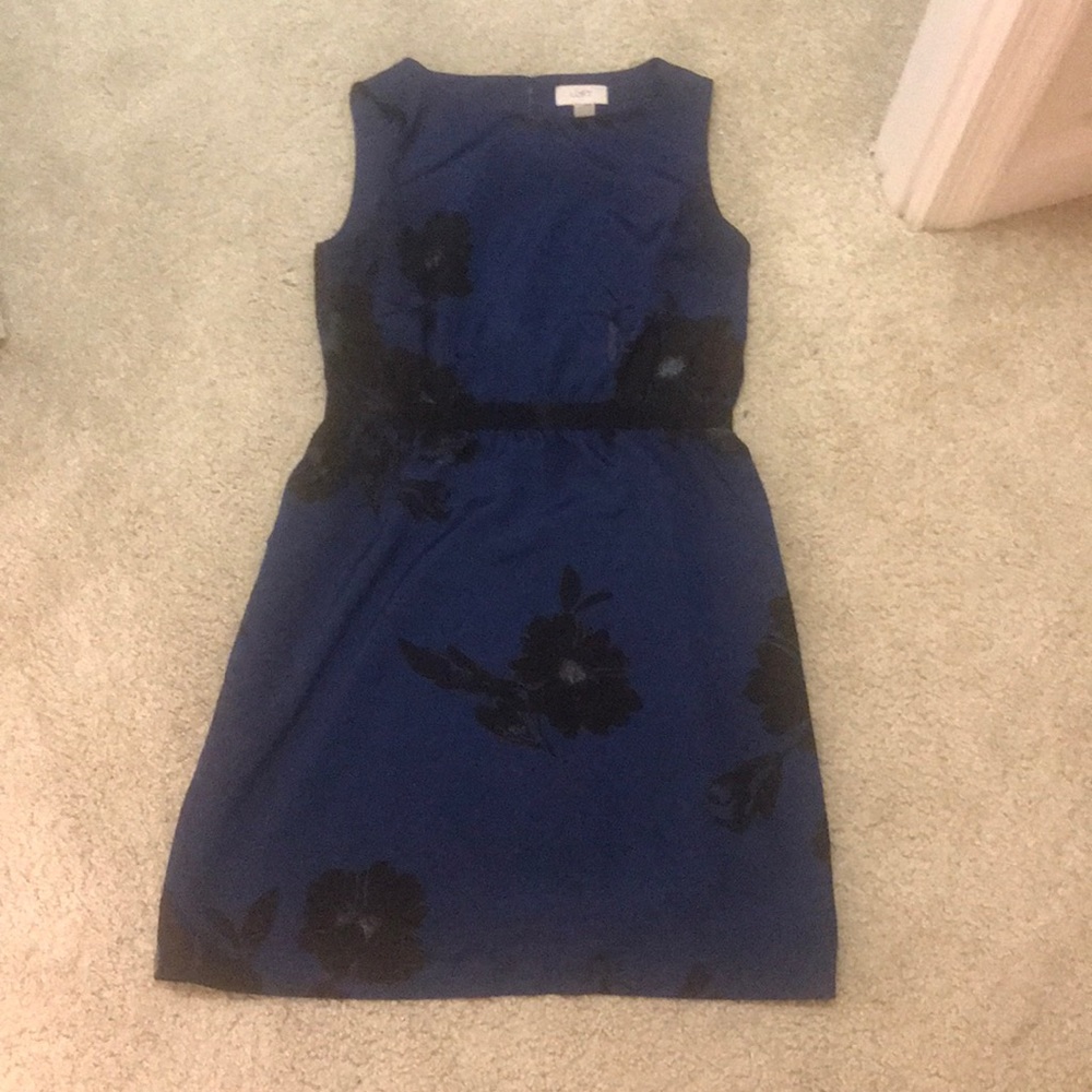 Loft sleeveless dress XS